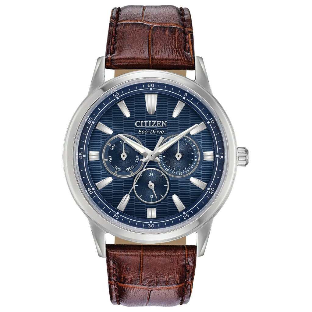 Citizen DayDate Mens Blue Dial Watch Citizen DayDate Mens Blue Dial Watch
